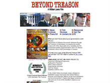 Tablet Screenshot of beyondtreason.com